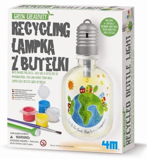 4m Recykling, Lampka z butelki