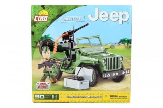 Cobi Klocki Klocki Jeep Willys MB 90 elementów