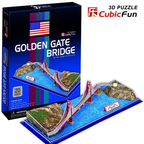 Cubic Fun PUZZLE 3D Golden Gate Bridge