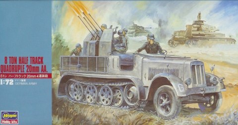 Hasegawa 8t on Half Track Sd.Kfz 7