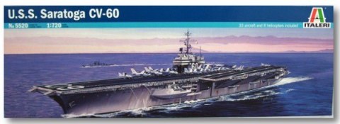 Italeri ITALERI U.S.S. Saratoga CV-60