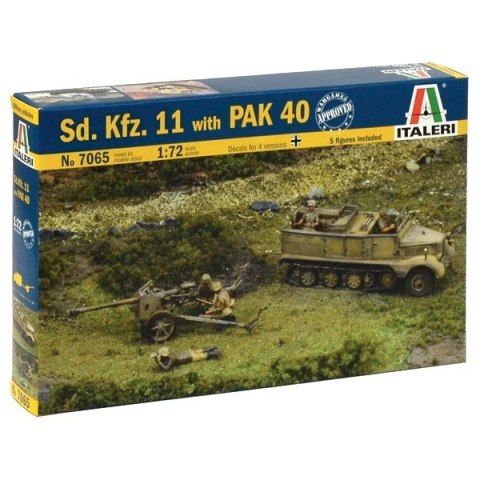 Italeri Sd.Kfz.11 with Pak 40