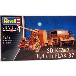 Revell Model plastikowy SD.KFZ.7&8,8 cm flak 37