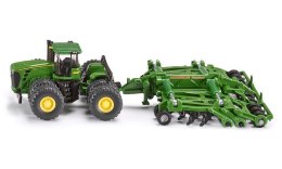 Siku Traktor John Deere i zestaw do orki