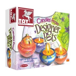 Toy Kraft Stwórz ozdobne świeczki Candles From Designer Pots