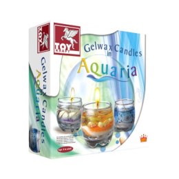 Toy Kraft Stwórz własne żelowe świeczki, Gelwax Candles in Aquaria