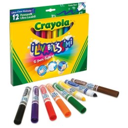 Crayola Flamastry super spieralne 12 szt.