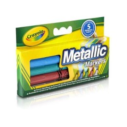 Crayola Markery metaliczne 5 szt.