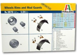 Italeri Wheels Rims and Mud Guards