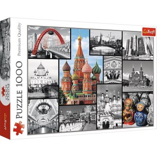 Trefl Puzzle 1000 elementów, Moskwa kolaż