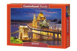 Castor Puzzle 2000 elementów Budapeszt widok zmierzchu