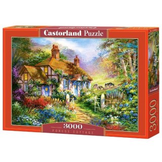 Castor Puzzle 3000 elementów Domek w lesie