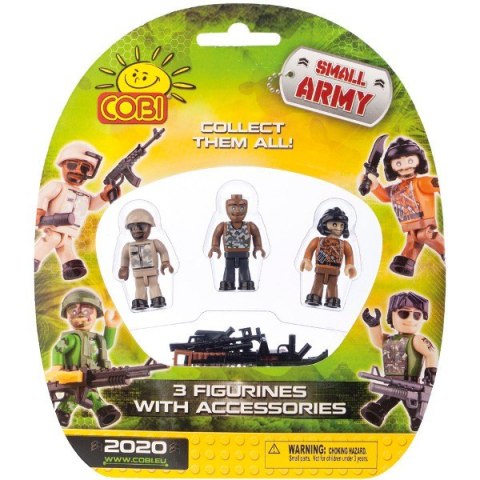 Cobi Klocki Klocki Small Army 3 Figurki z akcesoriami