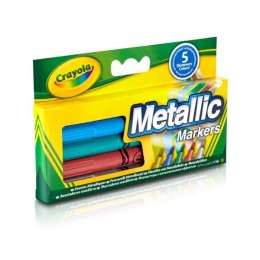 Crayola CRAYOLA Markery metalicz ne 5 szt.