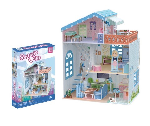 Cubic Fun Puzzle 3D Domek dla lalek Seaside Villa