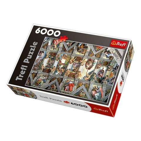 Trefl Puzzle 6000 elementów, Sklepienie Kaplicy Sykstyńskiej