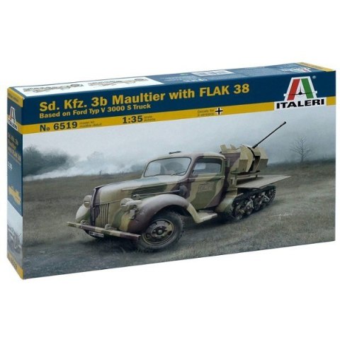 Italeri Sd.Kfz.3B Maultier With Flak 38