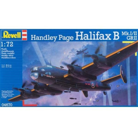 Revell Model plastikowy Handley Page Hali fax B Mk.I/II