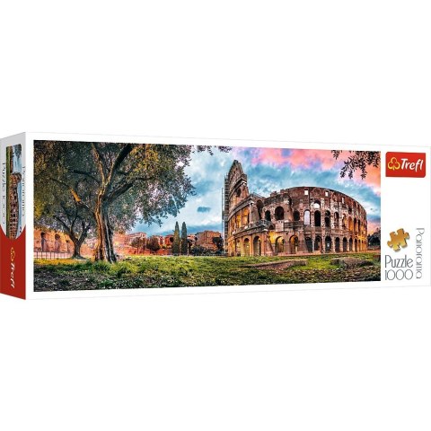 Trefl Puzzle 1000 elementów, Koloseum o poranku, Panoramiczne