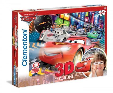 Clementoni 104 Elementy, 3D Cars 2