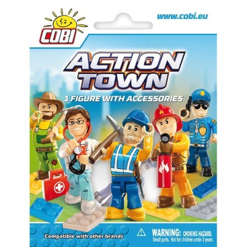 Cobi Klocki Klocki Action Town Figurka z akcesoriami