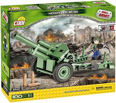 Cobi Klocki Klocki Armia Działo Howitzer M-30