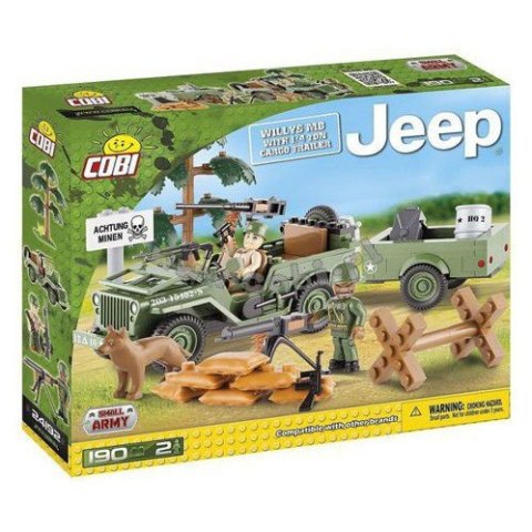 Cobi Klocki Klocki Armia Jeep Willys