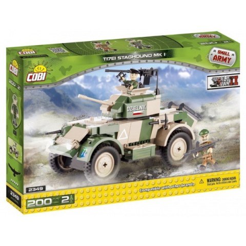 Cobi Klocki Klocki Armia Staghound T17 E1