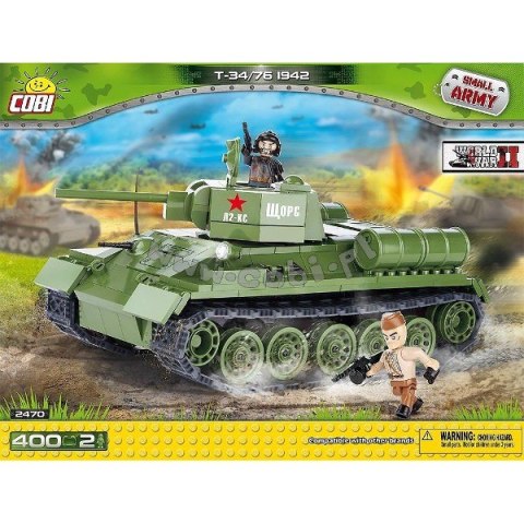 Cobi Klocki Klocki Armia T34/76 1941