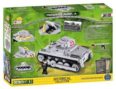 Cobi Klocki Klocki Historical Collection Panzer I Ausf. A - niemiecki czołg lekki