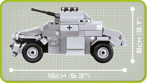 Cobi Klocki Klocki Historical Collection SD.KFZ 222