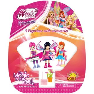 Cobi Klocki Klocki Winx 3 Figurki z Akcesoriami