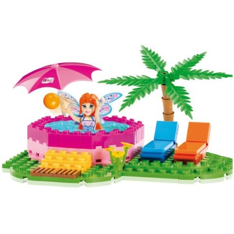 Cobi Klocki Klocki Winx Bloom Jacuzzi 80 elementów