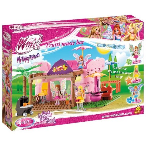 Cobi Klocki Klocki Winx Tutti Frutti M usic Bar 400 elementów