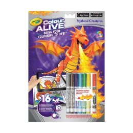 Crayola Colour Alive Baśniowe stwory