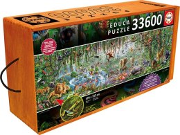 Educa Puzzle 33600 elementów, Wild Life