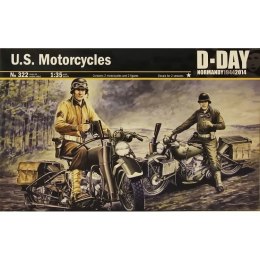 Italeri ITALERI U.S. Motorcyles WWII D-Day