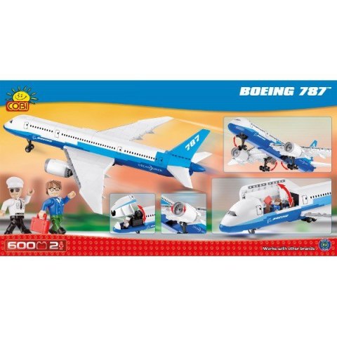 Cobi Klocki Klocki Boeing 787 Dreamliner 600 elementów