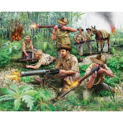 Revell Zestaw figurek ANZAC Infantery WWII