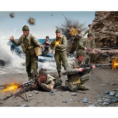 Revell Zestaw figurek British Commandos WWII