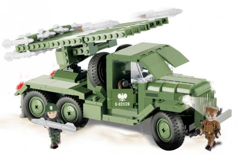 Cobi Klocki Klocki Armia BM-13 Katiusza ZIL-157 400 elementów