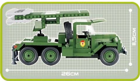 Cobi Klocki Klocki Armia BM-13 Katiusza ZIL-157 400 elementów