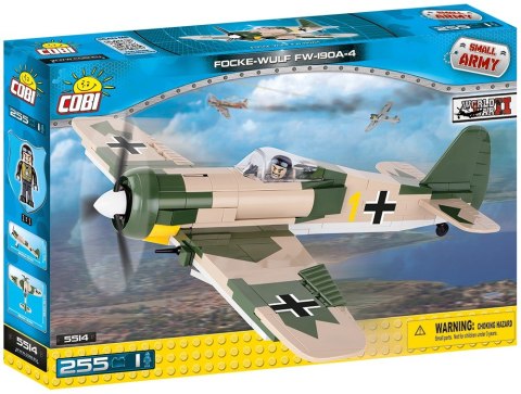 Cobi Klocki Klocki Armia Focke-Wulf Fw 190 A-4 - myśliwiec niemiecki