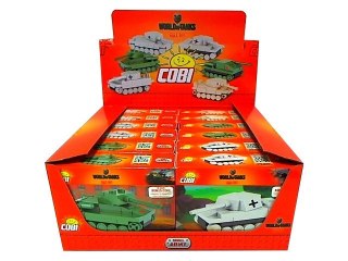 Cobi Klocki Klocki Armia Mini Tanks CD 6 asst