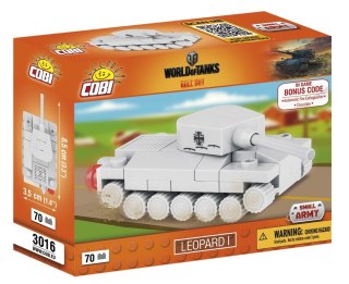 Cobi Klocki Klocki Armia Nano Tank Leopard I 70 elementów