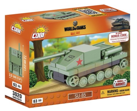 Cobi Klocki Klocki Armia Nano Tank Su-85 63 elementy