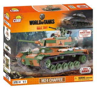 Cobi Klocki Klocki Armia WOT M24 Chaffee 370 elementów