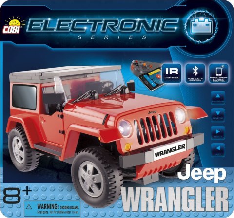 Cobi Klocki Klocki Electronic Jeep Wrangler z bluetooth