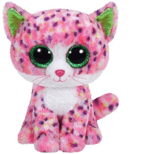 Meteor Maskotka TY Beanie Boos Sophie - Różowy kot, 24 cm