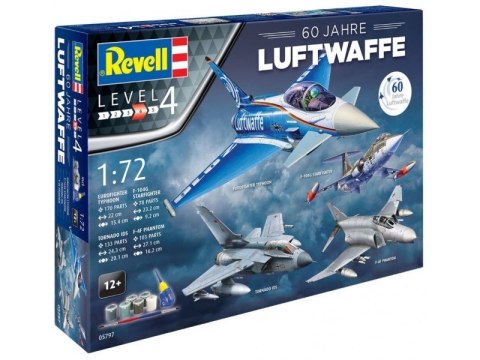 Revell Zestaw upominkowy 60 Jahre Luftwafe